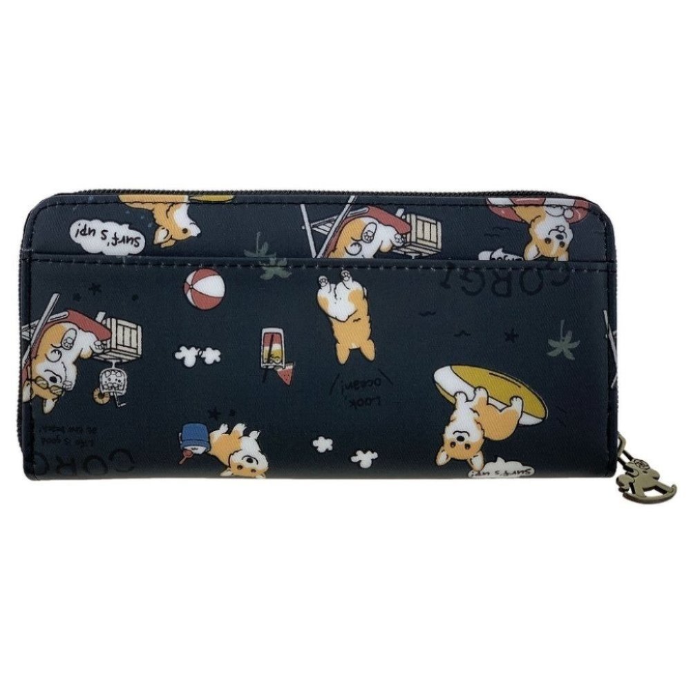 Waterproof Corgi Long Wallet Fits Phone & Bills - Picture 3 of 16